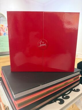 Christian Louboutin Glossy Red Perfume Presentation Box with Seal